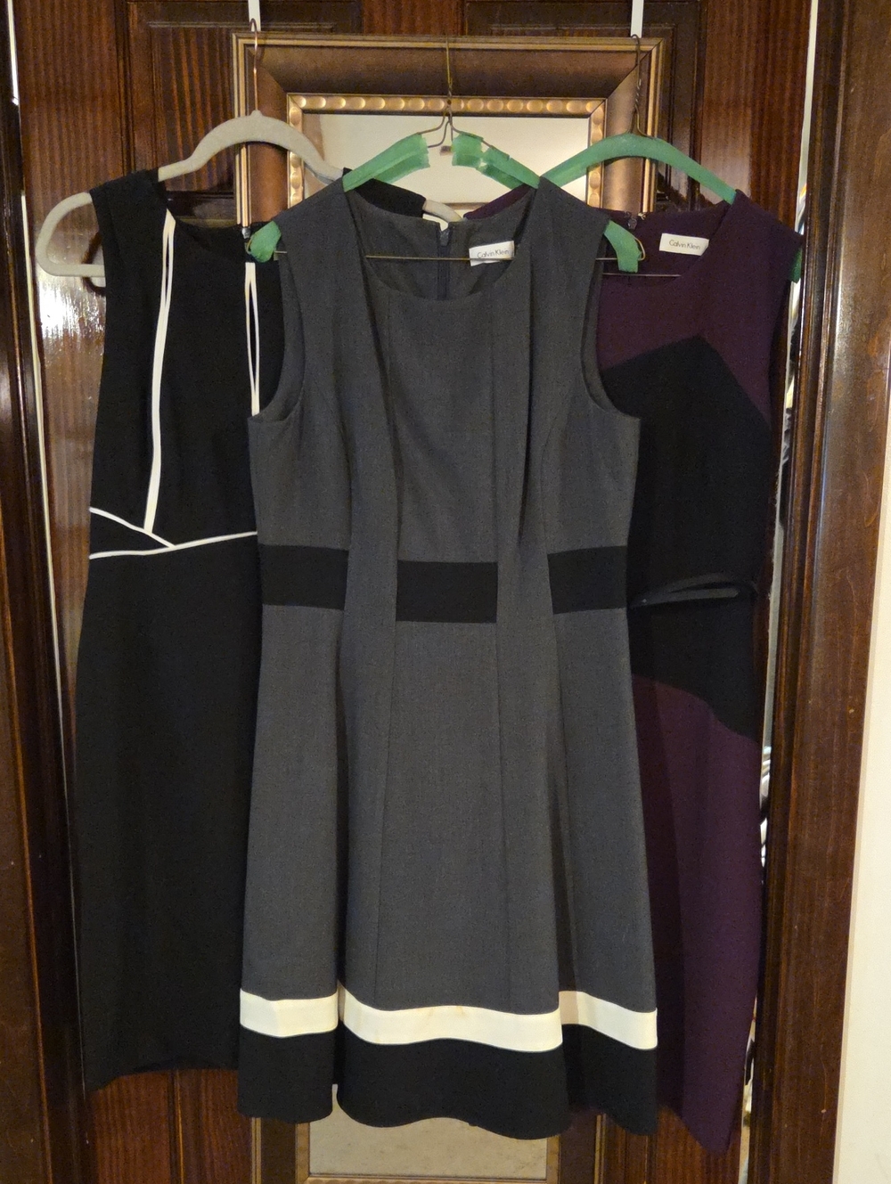 3 Calvin Klein Sleeveless Dresses!  Size 8 & 10s EUC